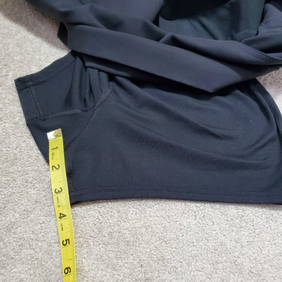 COLUMBIA All Seasons Skort Shorts Skirt Hiking Stretch Black Women's Medium - Picture 12 of 12